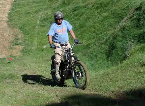 Waipara Classic Trials Wayne Thomson. BSA